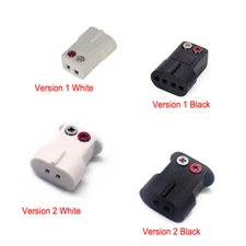 For Bose-AC-2 Bare Speaker Wire Adapter / Connector Jewel Cube White/ Black