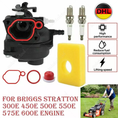 Vergaser Kit für Briggs & Stratton 300E 450E 500E 600e 125cc 140cc Rasenmäher