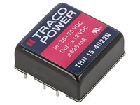 Thn 15-4822N Wandler: Dc/Dc 15W Ueing: 36-75VDC Uausg: 12VDC Uausg2: -12VDC Trac