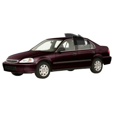 Precut Window Tint Kit for Honda Civic Sedan (1996 2000) | UV Block & Privacy Fi