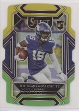 2021 Select Club Level Green & Yellow Prizm Die-Cut Ihmir Smith-Marsette 04ag