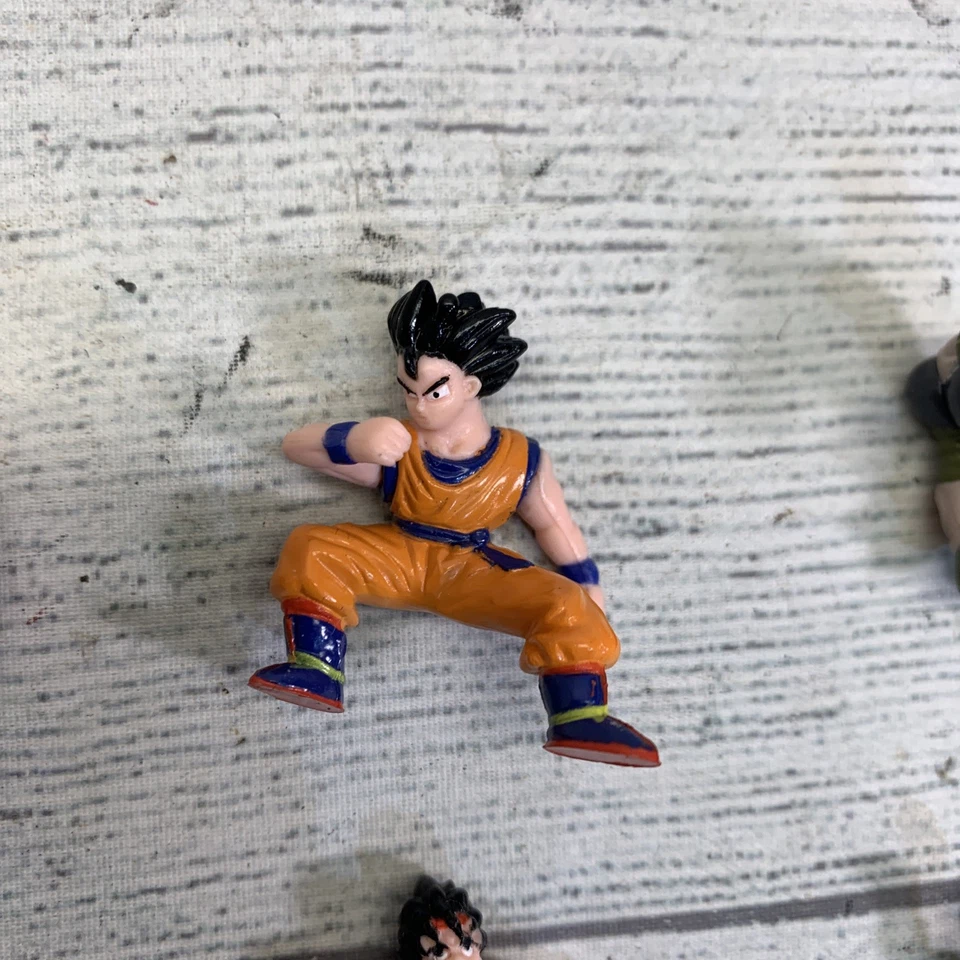Lote de 12 mini figuras vintage de Dragonball Z (1989 B.S. S.T.A.) Figuras raras buenas Foto 3 de 4