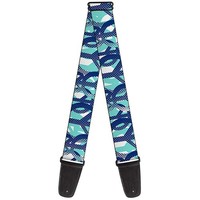 Guitar Strap - Peace Dots White/Blue (Us Import) ACC NEU