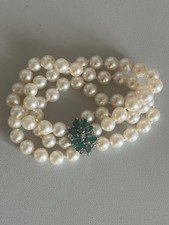 2008- Bracelet 3 Rangs Perles de Culture