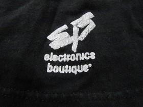 Vintage Sega Dreamcast 1999 Promo T-Shirt Electronics Boutique - Black  L / XL