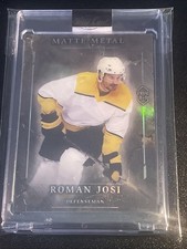 💥2026 Wild Card Matte Metal Roman Josi 1/1 Ice Hockey Trading Card (TRUE 1/1)💥