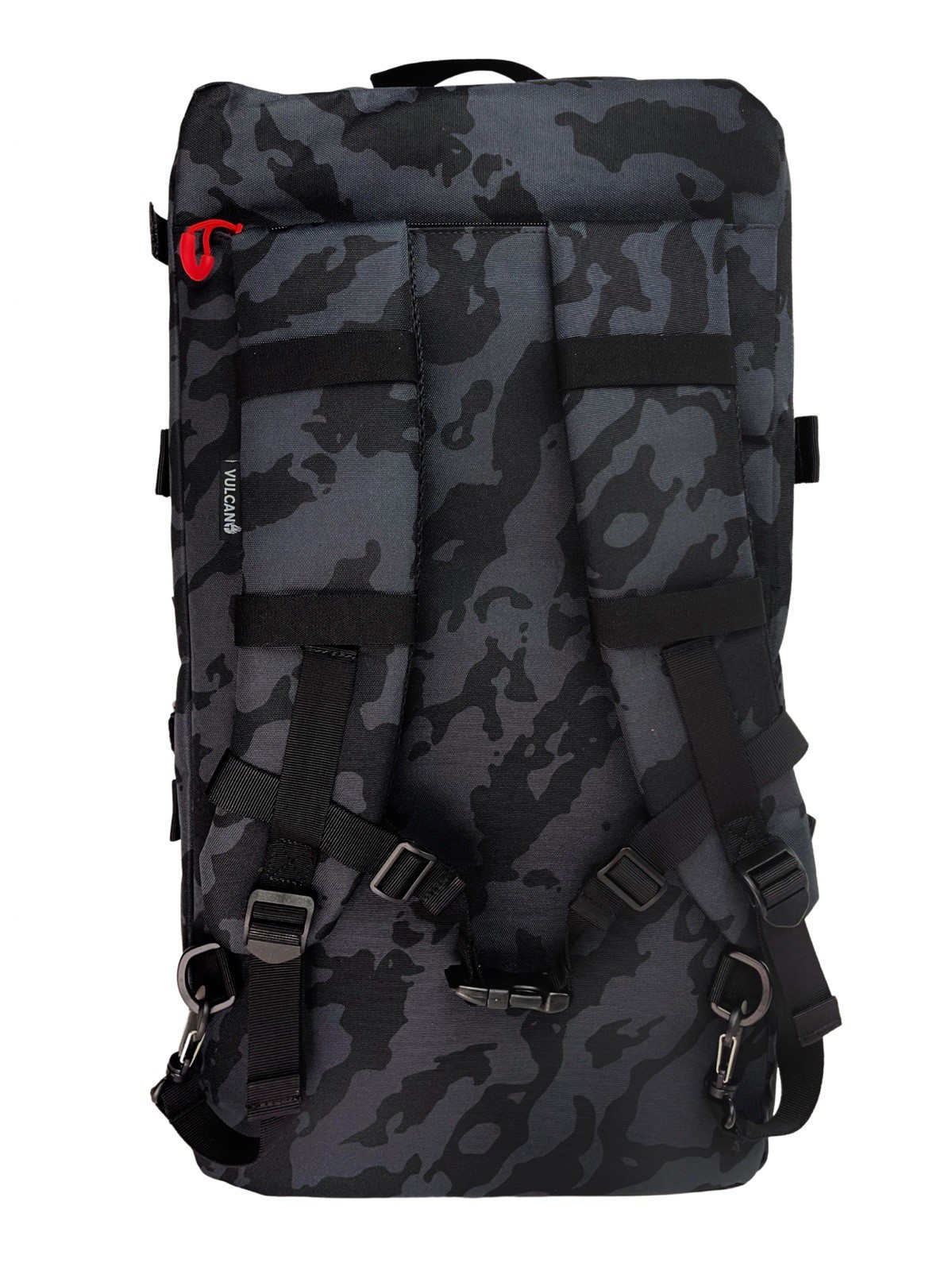 Vulcano Paintball Backpack - Fire 1.5 Black Camo/Red
