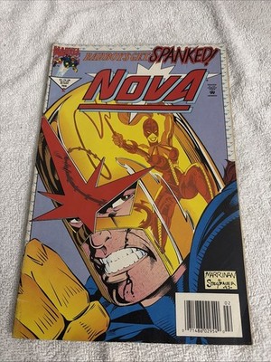 Nova #2 Bad Boys Get Spanked UPC Newsstand Variant 1994 Marvel Comics F-