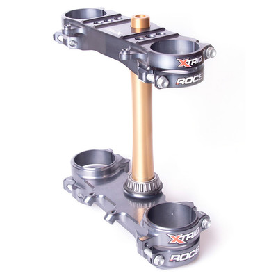 XTRIG ROCS Tech Gabelbrücke RMZ250 19-25/RMZ450 18-25 (OS 21,5 mm) anthrazit