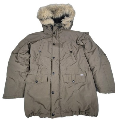 Carhartt Anchorage Parka Khaki Isoliert Winterjacke Herren 44'' Brustumfang Small