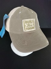 Ford Built Ford Tough Hat Distressed Strapback New With Tags Cap
