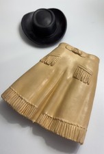 Vintage Marx Toys Hat  Skirt Johnny West  Jane West Cowboy Accessories 1965 66