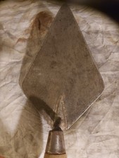Bricklayers Trowel Used 81/2 Inch By5 Inches Rare Vintage.