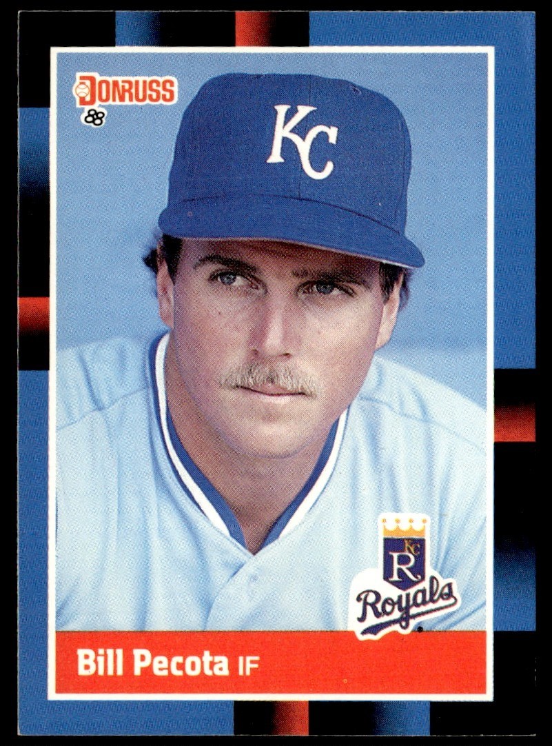1988 Donruss Bill Pecota Rookie Kansas City Royals #466