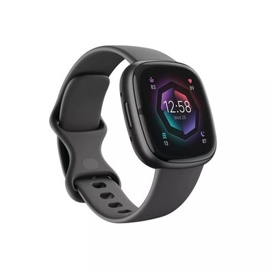 Fitbit Sense 2 Advanced Health Fitness Smartwatch ECG GPS Shadow Grey Graphite