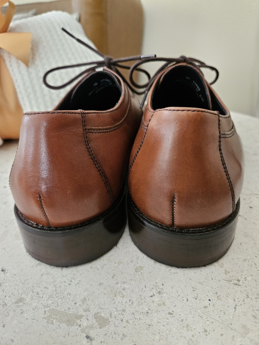 Refined Men's Dress Shoes, Leather Lace Up Oxfords, Size 10.5 View 5