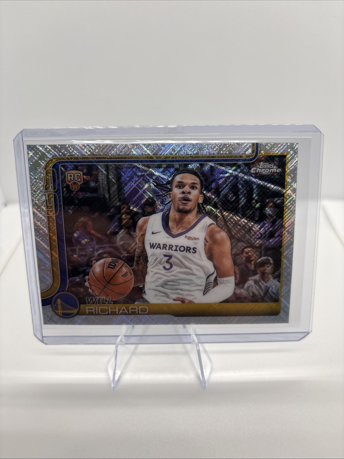 2025-26 Topps Chrome - Will Richard #287 Skylight Refractor (RC)