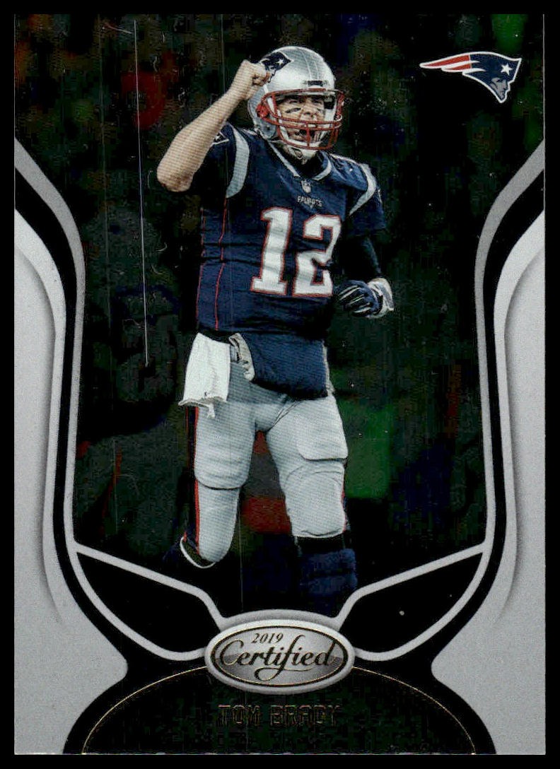 Tom Brady 2019 Panini Certified #1 New England Patriots