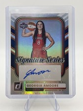 Panini 2026 WNBA Donruss Georgia Amoore Mystics Signature Series Auto RC Patch