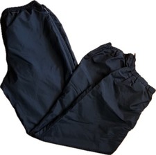 Obermeyer Skiwear Cuffed Snowear Pants Men's Adult Size XL Black Nylon EUC