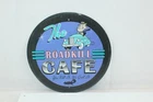 Vintage Novelty Tin Printed Sign Roadkill Cafe 12"