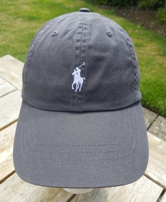 新品25SS POLO RALPH LAUREN SPORTS CAP GREY Polo Ralph Lauren Mens Polo Sports Pony Logo Hat Cap (One Size