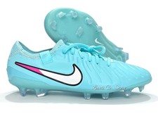 Nike Tiempo Legend 10 Elite FG Prism Blue Cleats DV4328-401 Mens 7