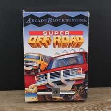 Sega Genesis Box Super Off Road Sega Genesis 1994  Manual ARCADE BLOCKBUSTERS