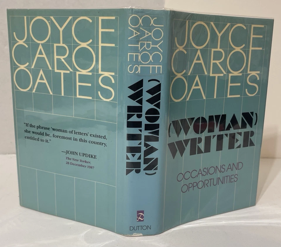 (WOMAN) WRITER. OCCASIONS AND OPPORTUNITIES - 1ST ED SIGNED BY JOYCE CAROL OATES Foto 2 de 4