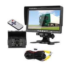 7'' Backup Camera and Monitor Kit System Back Parking Night Vision For Truck RV