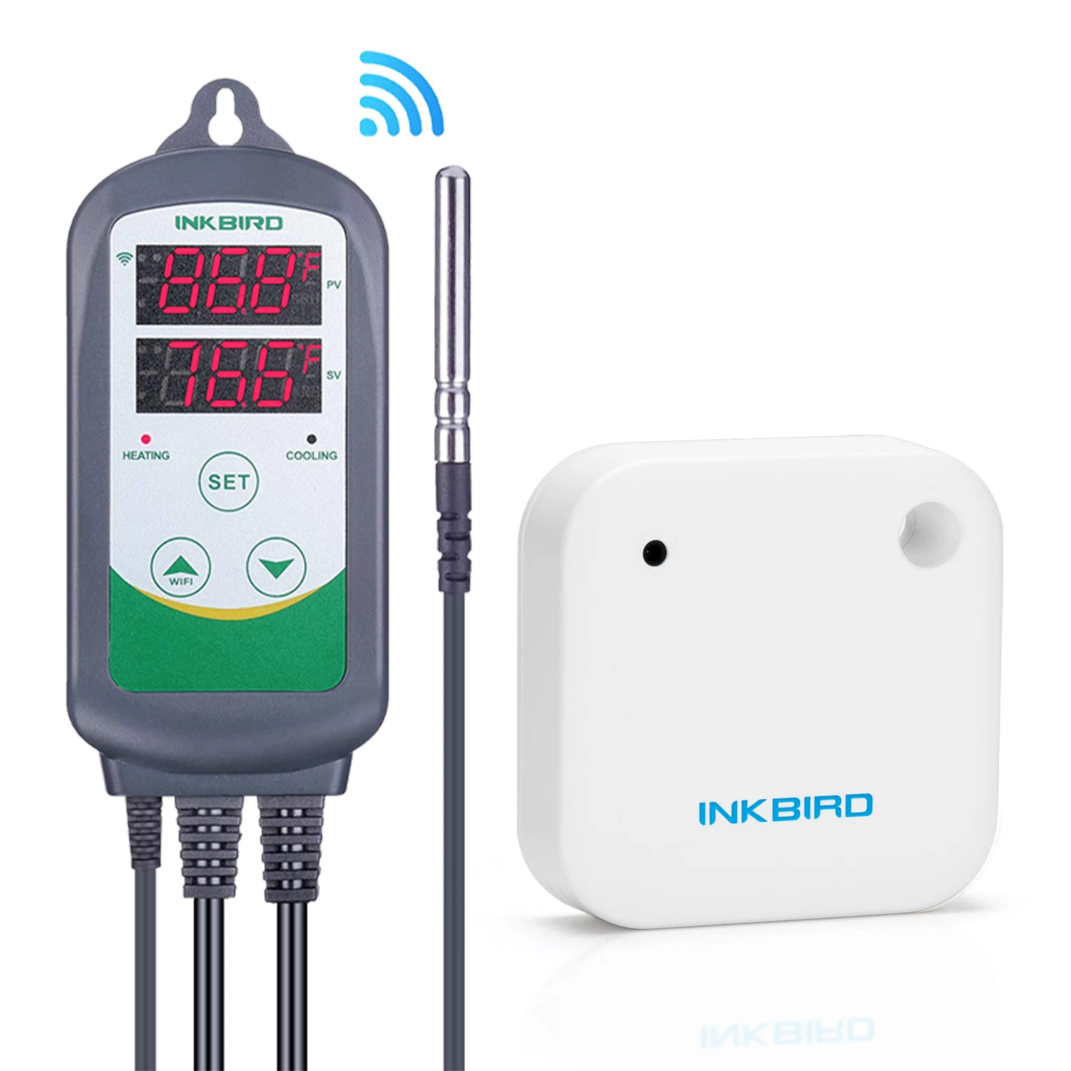 Inkbird Digital Thermostat Heating Cooling Control Home Thermometer Hygrometer