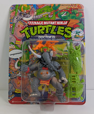 Vintage 1992 Teenage Mutant Ninja Turtles Doctor El Original Playmates TMNT MOC
