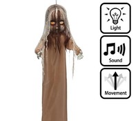 Halloween Horror Puppe Schreiendes Baby Animation Bewegung Sound Licht 160 Cm