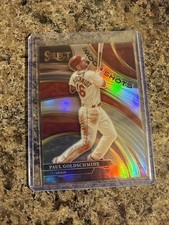 2022 Panini Select - Moonshots Paul Goldschmidt #MS20 Holo Prizm