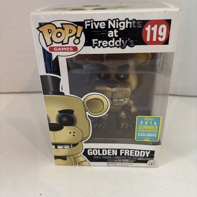 Funko Pop Five Nights At Freddy s Golden Freddy 2016 Summer Conv. #119