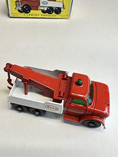 Matchbox Lesney Vintage Wreck Tow Truck No. #71 Esso w/ Original Box - Picture 3 of 19