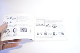 Notice Duck Hunt Super Mario Bros Nintendo Nes Pal original Booklet authentic