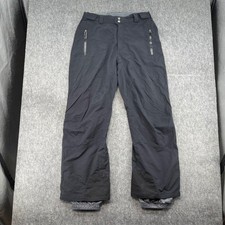 Columbia Snow Pants Mens Medium Black Insulat...