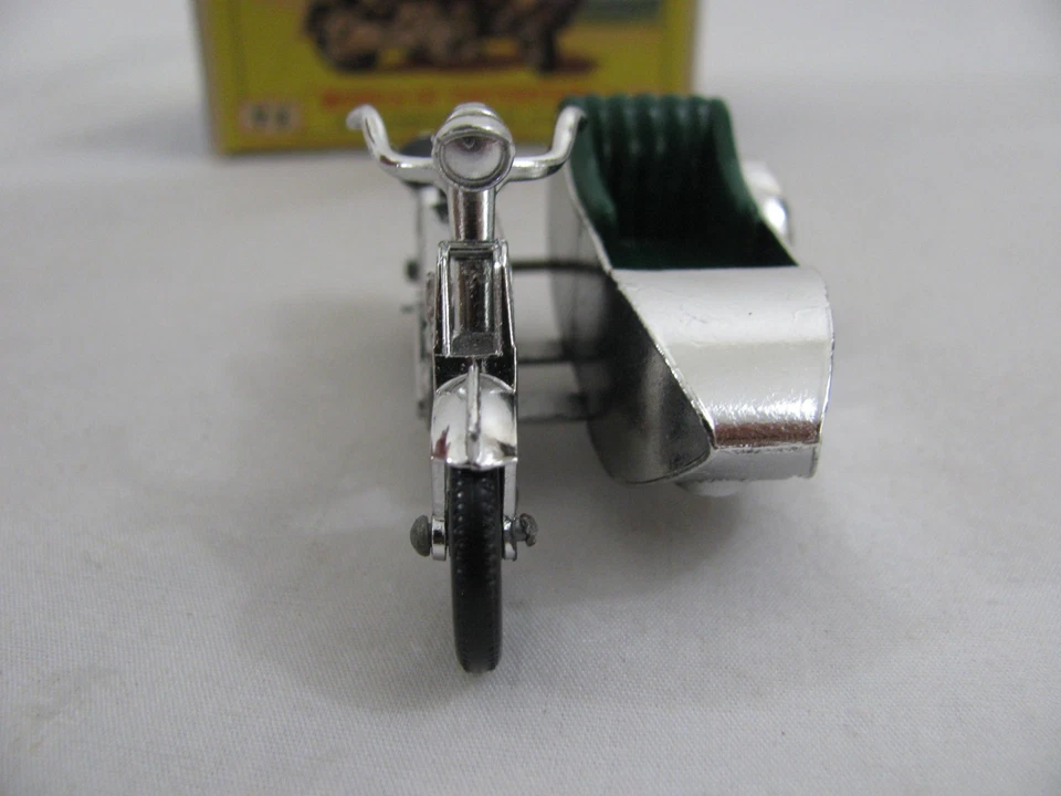 Lesney Matchbox Y-8 Models of Yesteryear 1914 Sunbeam Motocycle w/ Side Car New! - Image 3 of 4