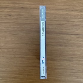 Tested SOL DIVIDE SEGA SATURN SS T-14423G ATLUS Action Game 1998 made in Japan 2