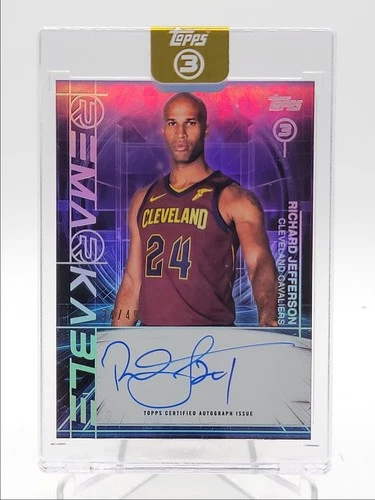 RICHARD JEFFERSON 2025-26 TOPPS 3 RE-MARKABLE AUTOGRAPH AUTO /49 Q7018