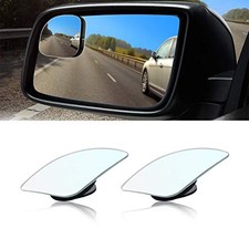 Fan-Shaped HD Glass Frameless Mirror for Car Blind Spot Mirror - Adjustable