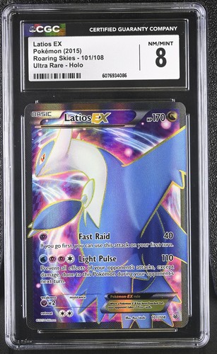 Latios-EX graded CGC 8 for sale on eBay