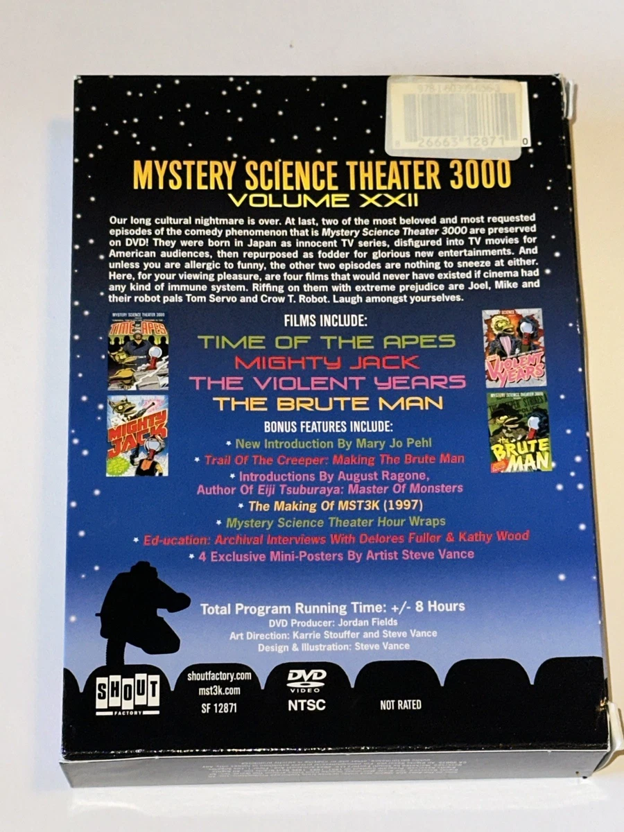 Mystery Science Theater 3000 (1988 TV series) DVDs for sale - eBay