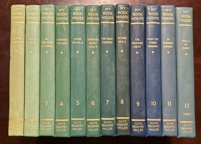 Vintage 1960 My Book House Children's 1-12 Complete Set Olive Beaupre Miller HB