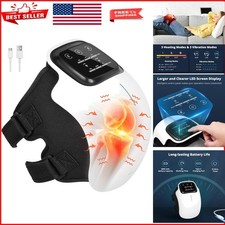 Portable 3-in-1 Knee Massager with Heat and Vibrations - Ideal Pain Relief Gift