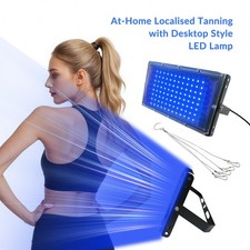 Portable LED Tanning Lamp 460nm Blue Light Desk Tanning Device