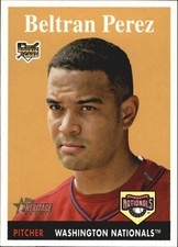 2007 Topps Heritage #31 Beltran Perez SP (RC)
