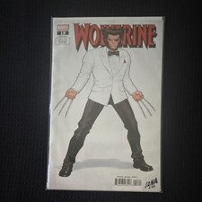 WOLVERINE #18 DAVID NAKAYAMA COLOR BLOCK WHITE VARIANT (MARVEL COMICS 2026)