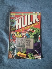 Incredible Hulk #181 (1974) Great Condition - Ungraded. Comes With Stamp